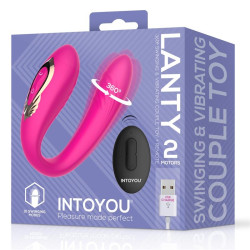 INTOYOU Double Stimulateur Lanty 2 10 x 3cm